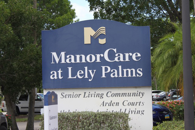 Shuttle to Assisted Living Manor Care at Lely Palms in and near Naples Florida